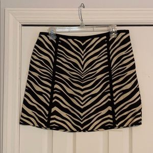 J. Crew linen mini skirt